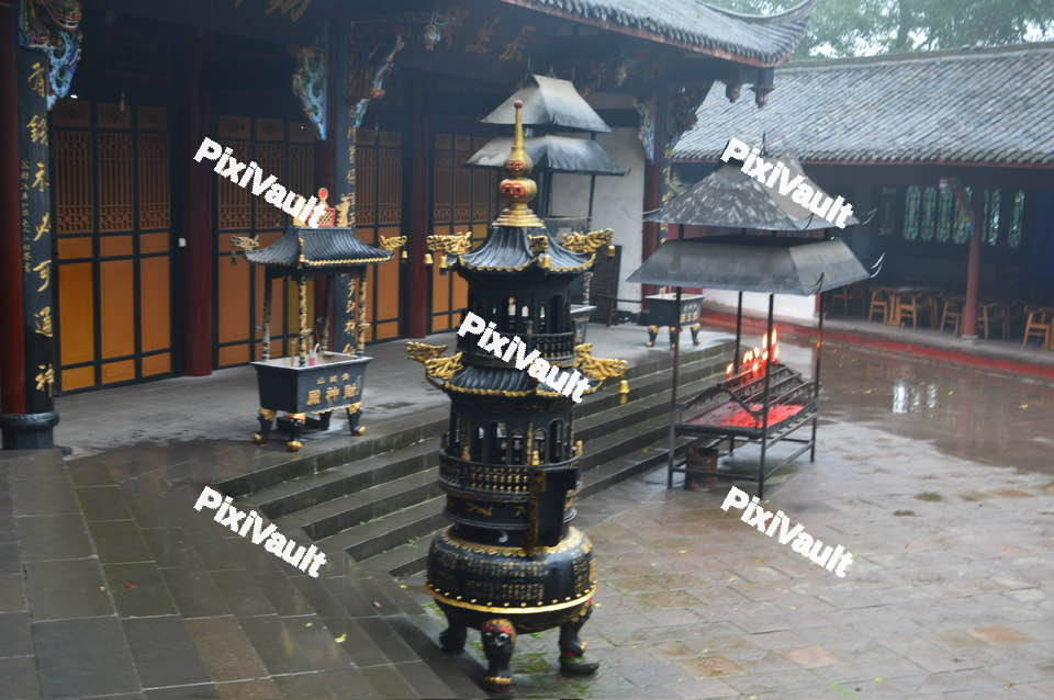 Chinese bronze Incense